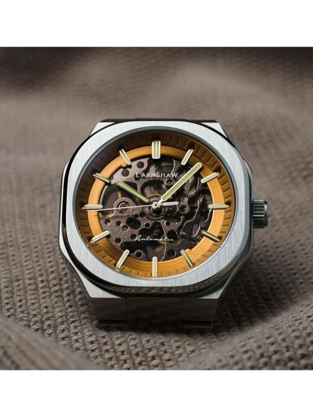 NWT Thomas Earnshaw Exeter Automatic Men's Watch